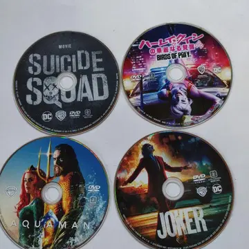 DC 영화 DVD 4장 세트