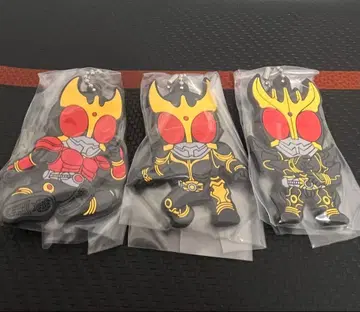 초 쿠우가전 가면라이더 쿠우카 가샤폰 러버 마스코트 3종 컴플리트