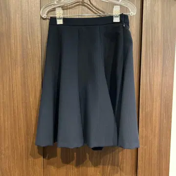 KUMIKYOKU 플레어 스커트 사이즈 2 다크 네이비