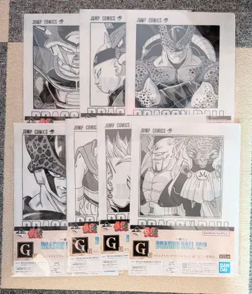 제일복권 드래곤볼 40th 그 두 번째 클리어 파일 7종 세트