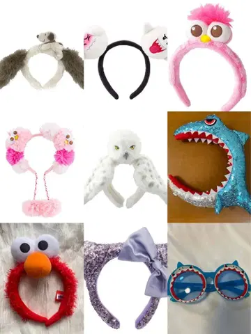 USJ 머리띠 (개별 판매 및 세트 판매 가능)