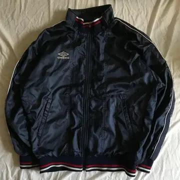 90s 구 로고 파랑 택 UMBRO 엄브로 나일론 블루종