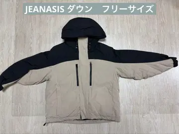 JEANASIS 후드 부착 다운 자켓