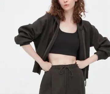 유니클로 드라이 맨투맨 후드티 팬츠 세트 452214 449876