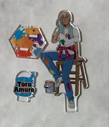 명탐정 코난 AGF 2017 아무로 토오루 아크릴 스탠드 아크스타 페인트