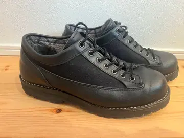 Danner 블랙 가죽 로우컷 부츠 27cm