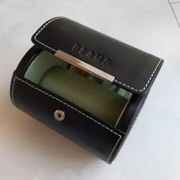 BEAMS 넥타이 케이스 워치 케이스 블랙