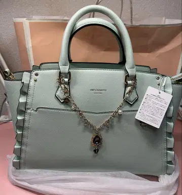 &chouette 최애 가방 (본체/스트랩) 민트 이타백