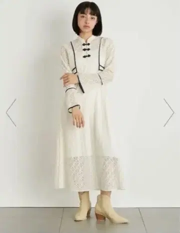 LILY BROWN 레이스 차이나 원피스