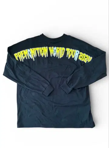 원옥 PREMONITION WORLD TOUR 긴팔 티셔츠 L 사이즈