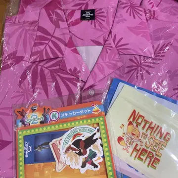 주토피아2 Happy 복권 알로하 셔츠