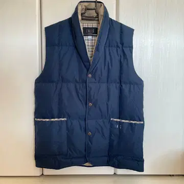 DAKS 깃털 다운 베스트 남성용 L