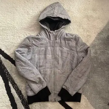 RAGEBLUE 체크 무늬 후드 부착 자켓 사이즈 6