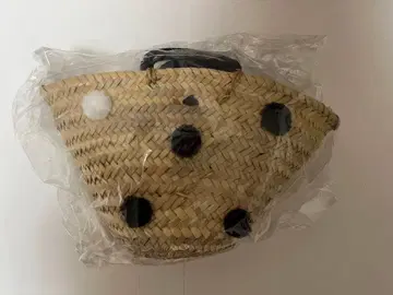 미사용 새상품 일 구포 바스켓백