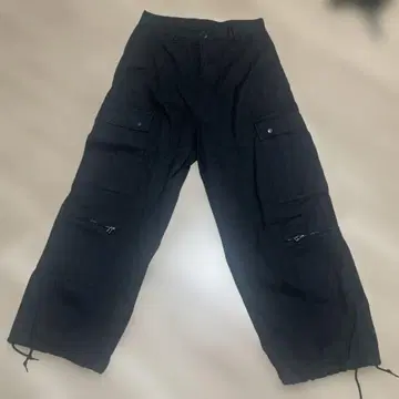 monkey time 블랙 카고 팬츠