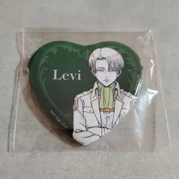 진격의 거인 WIT STUDIO 구매 혜택 하트형 캔뱃지 리바이 1개 1