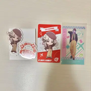 18TRIP 사슴례광 타워 레코드 카페 아크릴 스탠드 특전 세트