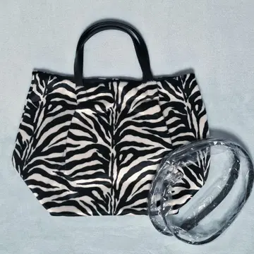 히메샵 제브라 퍼 백 한국 동대문 새상품