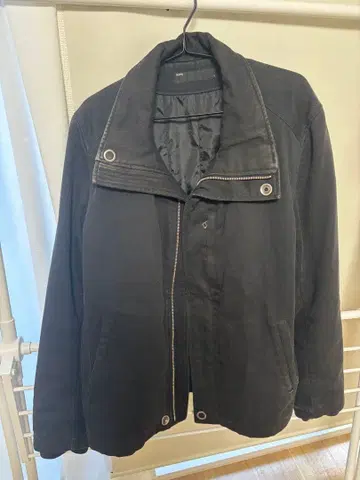 블랙 캐주얼 자켓