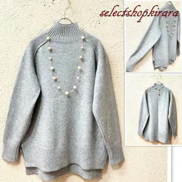 2026 신상 신축성 쫀득하고 부드러운 봄 컬러 니트 L-LL/그레이