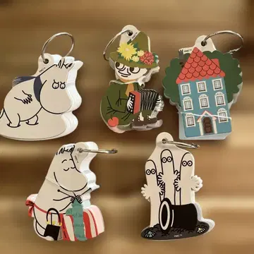 무민 링 메모장 세트