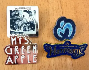 Mrs. GREEN APPLE 미세스 그린 애플 핀 배지 굿즈