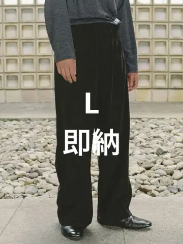 lidnm RAYON VELVET M-52 PANTS L