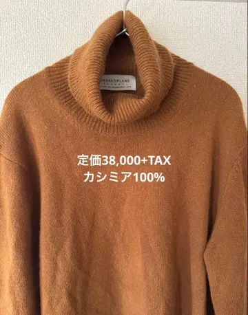 TOMORROWLAND 캐시미어 터틀넥 스웨터