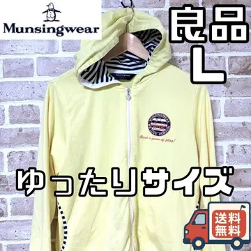 24시간 이내/선착순 먼싱웨어 여성용 지퍼 후드티 L 사이즈