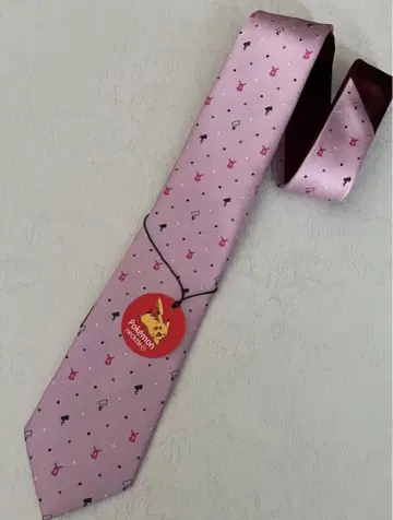 POKEMON 포켓몬 핑크 피카츄 넥타이