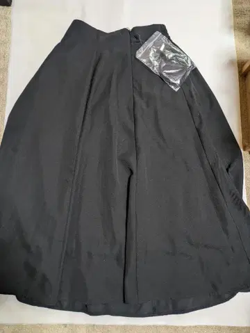 블랙 롱 스커트 M 사이즈