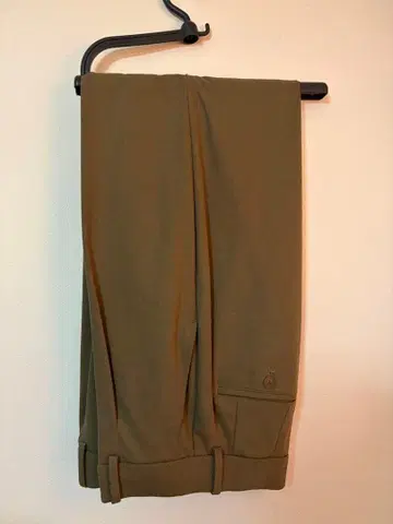 새상품급 UNIQLO 턱 와이드 팬츠 올리브