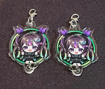 몬스 나이트메어 키링 2개 세트