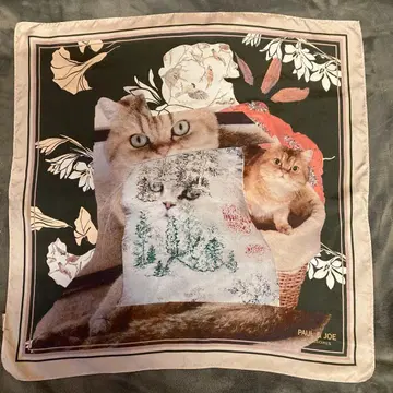 PAUL & JOE 고양이 스카프