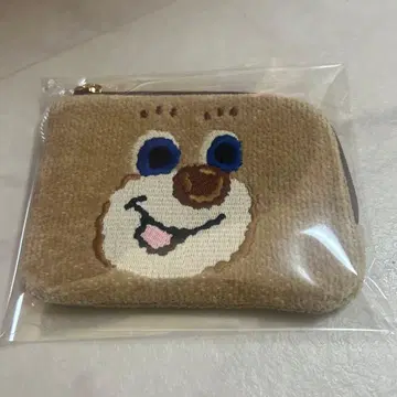 페이러 도업 테디 L자 지퍼 파우치