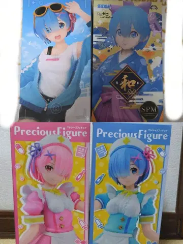 리제로 렘 라무 피규어