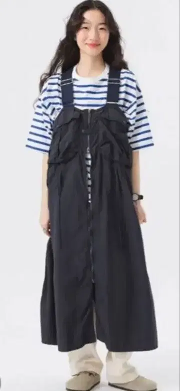 빔즈 보이 나일론 낚시용 조끼 어레인지 원피스 BEAMSBOY