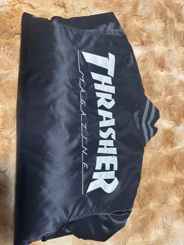THRASHER 나일론 자켓 M 블랙