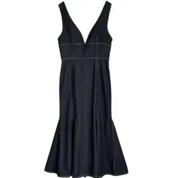 LAGUNAMOON 뷔스티에 머메이드 데님 원피스