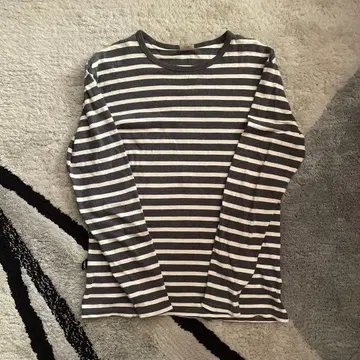 [ 선착순 ] AVIREX 스트라이프 긴팔 T셔츠 M