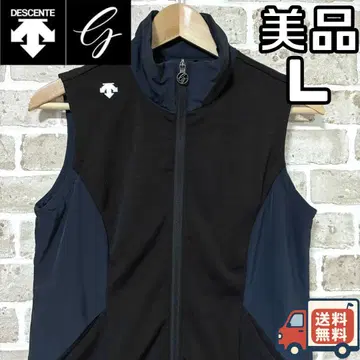 [선착순] 새상품급 데상트 골프 여성용 지퍼 베스트 L 사이즈