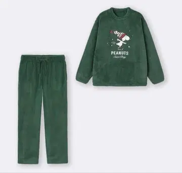 GU 마쉬멜로우 필 라운지 세트 스누피(그린)