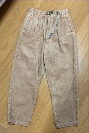 최종 가격 인하 THE NORTH FACE 코듀로이 슬랙스 WS 베이지