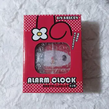 마이멜로디 귀 달린 알람 시계 빨간색 MY MELODY 봉제 인형