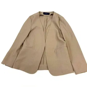 SHIPS 손세탁 가능 FUNCTIONAL 칼라리스 자켓 베이지