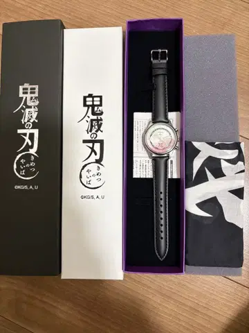 귀멸의 칼날 x TiCTAC 코쵸우 시노부 워치 손목시계