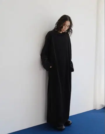 aere 오가닉 코튼 벨루어 원피스 36