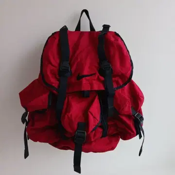 [ 레어 새상품급 ] NIKE 나이키 파라슈트 백팩 레드
