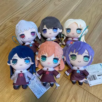 러브 라이브 큐루마루 봉제 인형 전 6종 하스노소라