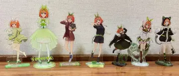 5등분의 신부 나카노 네잎 아크릴 스탠드 7체 세트